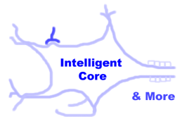 Firmenlogo, Produktlogo u. Servicelogo Intelligent Core® / Intelligent Core® & More Diplom Informatiker (FH) Industrieelektroniker C. Kaltenbach - Freiburg, Waldkirch
